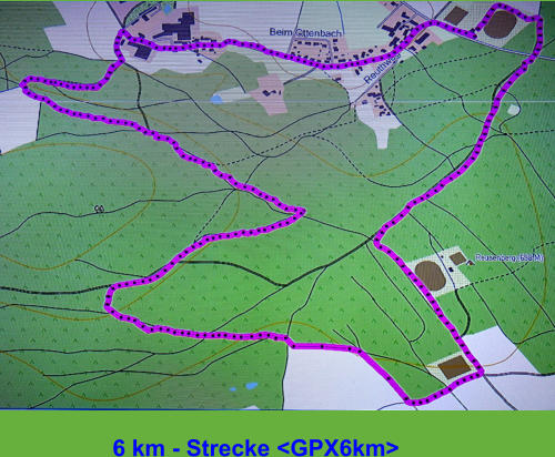 6 km - Strecke <GPX6km>